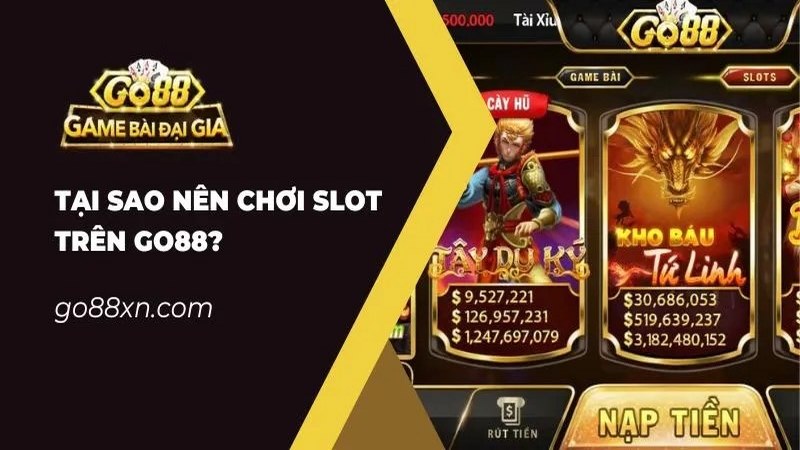 Cơ hội chơi slot thắng cược cao cùng vô vàn phần thưởng hấp dẫn