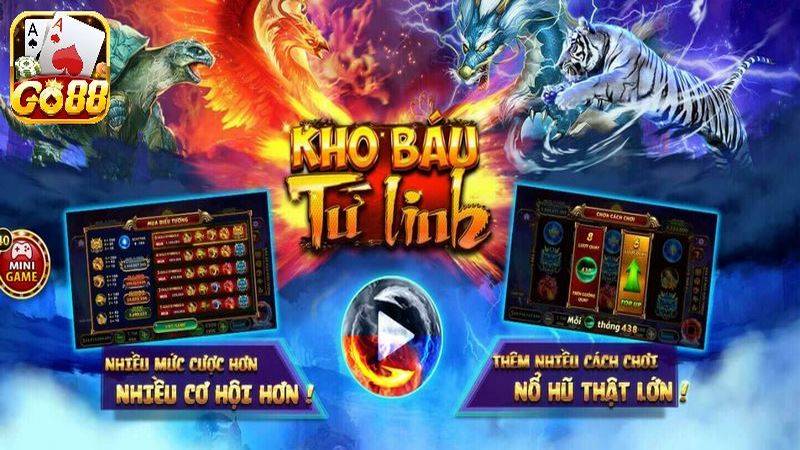 Kho Báu Tứ Linh Go88 – Bí quyết chơi cá cược luôn thắng